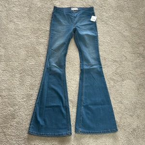 NWT Free people flare jeans